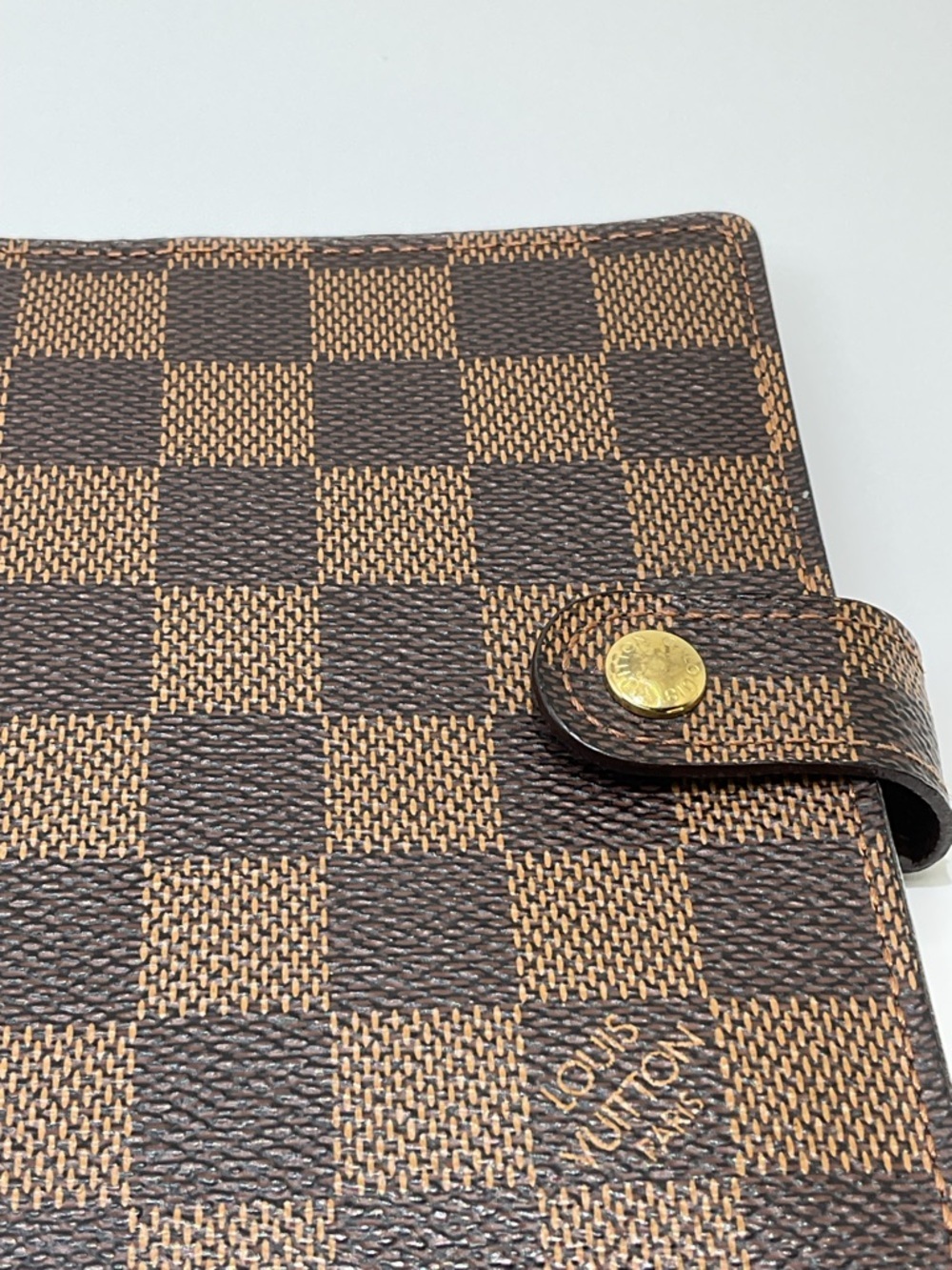 Louis Vuitton Damier Ebene Checkered Agenda/Notebook Cover PM - Picture 7 of 8
